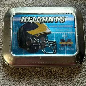 U of M michigan Helmings vintage collection tin